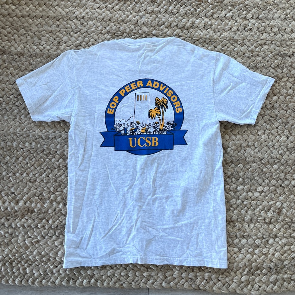 Vintage UCSB EOP Advisor T-shirt 90s 98-99 Size M Beefy T